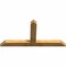 Ekena Millwork Portland Rough Sawn Timber Gable Bracket, Western Red Cedar, 72"W x 36"H x 4"D x 6"F, 12/12 Pitch GBW072X36X0406POR00RWR - alternate 3